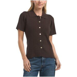 CYRUS Yummy Polo Button Up Sweater